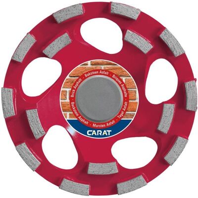 Carat, Schleifmittel, CUBD1253A0 Schleifkopf DUSTEC 125x22.2MM TYP BAKSTEEN PREMIUM Carat, Schleifmittel, CUBD1253A0 Schleifkopf DUSTEC 125x22.2MM TYP BAKSTEEN PREMIUM