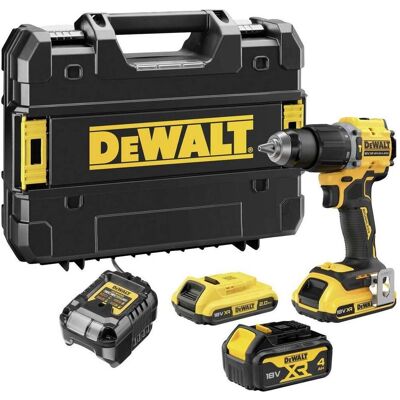 DeWalt, Bohrmaschine + Akkuschrauber, Set bestehend aus 2-Gang-Akku-Schlagbohrschrauber DCD799D2T-QW und Ersatzakku DCB182-XJ (Schlagbohrschrauber) DeWalt, Bohrmaschine + Akkuschrauber, Set bestehend aus 2-Gang-Akku-Schlagbohrschrauber DCD799D2T-QW und Ersatzakku DCB182-XJ (Schlagbohrschrauber)