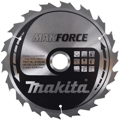 Makita, Sägeblatt, b-08246 TCT Sägeblatt csc23018g 2.60, mehrfarbig Makita, Sägeblatt, b-08246 TCT Sägeblatt csc23018g 2.60, mehrfarbig