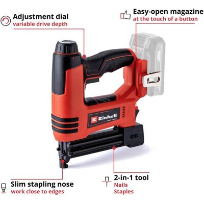 Einhell, Tacker + Nagelpistole, TE-CN 18 (Nagelpistole) Einhell, Tacker + Nagelpistole, TE-CN 18 (Nagelpistole)