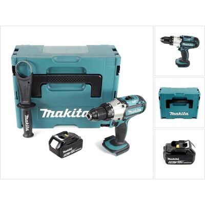 Makita, Bohrmaschine + Akkuschrauber, DDF 451 T1J Akku Bohrschrauber 18 V 80 Nm + 1x Akku 5,0 ah + Makpac - ohne Ladegerät (Bohrschrauber) Makita, Bohrmaschine + Akkuschrauber, DDF 451 T1J Akku Bohrschrauber 18 V 80 Nm + 1x Akku 5,0 ah + Makpac - ohne Ladegerät (Bohrschrauber)
