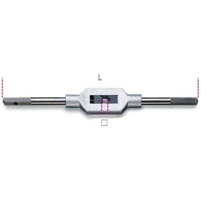 BETA, Gewindeschneider + Gewindebohrer, 004350108 Verstellbare Auswringmaschine aus Stahlguss 2÷5 M1÷M8 mm 130 mm BETA, Gewindeschneider + Gewindebohrer, 004350108 Verstellbare Auswringmaschine aus Stahlguss 2÷5 M1÷M8 mm 130 mm