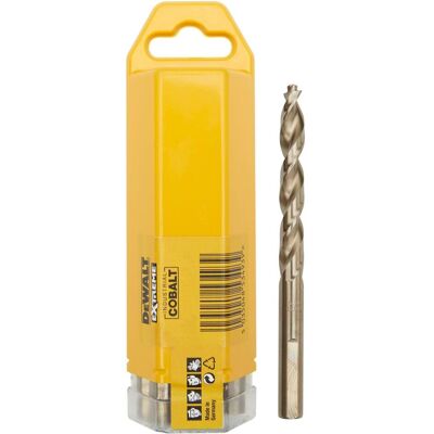 DeWalt, Bohrereinsatz, drill for metal, cylindrical, cobalt 6mm, 10pcs. (DT4933) (6 Millimeter) DeWalt, Bohrereinsatz, drill for metal, cylindrical, cobalt 6mm, 10pcs. (DT4933) (6 Millimeter)