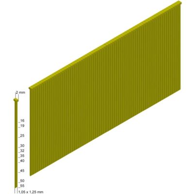 Prebena, Tackerklammern + Tackernägel, Stauchkopfnägel verzinkt geharzt19 mm Prebena, Tackerklammern + Tackernägel, Stauchkopfnägel verzinkt geharzt19 mm