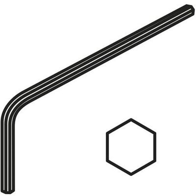 Dormer, Sechskantschlüssel, Sechskantschlssel ISO HXK 5 Bruttogewicht 17,2g PRAMET Dormer, Sechskantschlüssel, Sechskantschlssel ISO HXK 5 Bruttogewicht 17,2g PRAMET