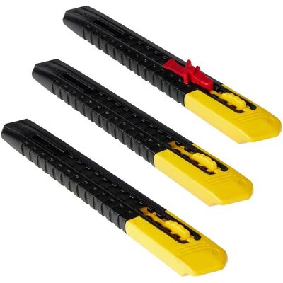 Stanley Cutter, Quick point knife 9mm 3pcs - 2-10-150 (Cutter) Stanley Cutter, Quick point knife 9mm 3pcs - 2-10-150 (Cutter)