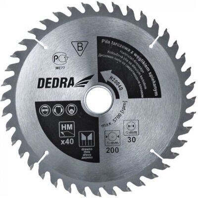 Dedra, Sägeblatt, Kreiskreissägeblatt 500X100X30 Dedra, Sägeblatt, Kreiskreissägeblatt 500X100X30