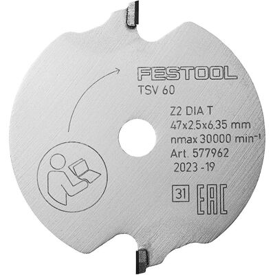 Festool, Sägeblatt, Vorritz-Sägeblatt DIA 47x2,5x6,35 T2 Festool, Sägeblatt, Vorritz-Sägeblatt DIA 47x2,5x6,35 T2