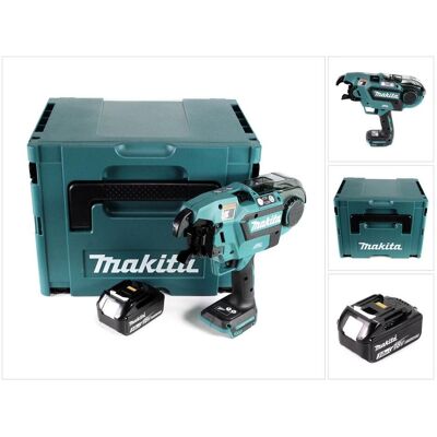 Makita, Presswerkzeug, DTR 180 F1J Akku Bewehrungsverbinder 18V Brushless für 0,8mm Bindedraht im Makpac + 1x 3,0Ah (Bewehrungsbinder) Makita, Presswerkzeug, DTR 180 F1J Akku Bewehrungsverbinder 18V Brushless für 0,8mm Bindedraht im Makpac + 1x 3,0Ah (Bewehrungsbinder)