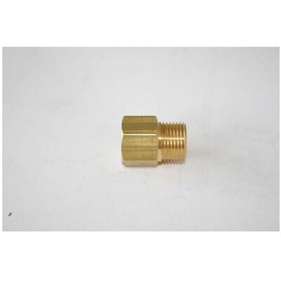 Elmag, Schweissgerät Zubehör, - Adapter Reduziernippel IG 1/4 x AG 3/8" m. Spezial Konus für Azetylen/Sauerstoff Elmag, Schweissgerät Zubehör, - Adapter Reduziernippel IG 1/4 x AG 3/8" m. Spezial Konus für Azetylen/Sauerstoff