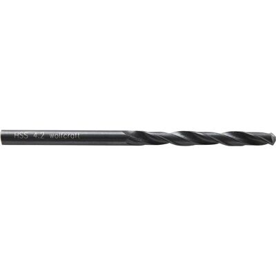 wolfcraft, Bohrereinsatz, 1 Metallbohrer HSS R, ø4,2x75mm (4,2 Millimeter) wolfcraft, Bohrereinsatz, 1 Metallbohrer HSS R, ø4,2x75mm (4,2 Millimeter)