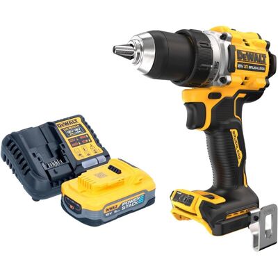 DeWalt, Bohrmaschine + Akkuschrauber, DCD 800 H1 Akku Bohrschrauber 18 V 90 Nm Brushless + 1x Powerstack Akku 5,0 Ah + Ladegerät (Bohrschrauber) DeWalt, Bohrmaschine + Akkuschrauber, DCD 800 H1 Akku Bohrschrauber 18 V 90 Nm Brushless + 1x Powerstack Akku 5,0 Ah + Ladegerät (Bohrschrauber)