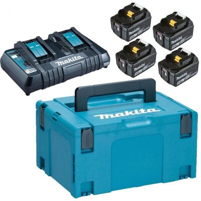Makita, Werkzeugakku + Ladegerät, 197626-8 (18 V) Makita, Werkzeugakku + Ladegerät, 197626-8 (18 V)