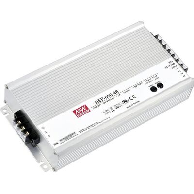 MeanWell, Spannungswandler, MEAN WELL HEP-600-30, 90 - 305 V, 600 W, 30 V, 20 A, RoHS, 144 mm MeanWell, Spannungswandler, MEAN WELL HEP-600-30, 90 - 305 V, 600 W, 30 V, 20 A, RoHS, 144 mm