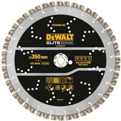 DeWalt, Sägeblatt, TARCZA DIAM.SEG. 350mm ELITE ZAST. OGÓLNE DeWalt, Sägeblatt, TARCZA DIAM.SEG. 350mm ELITE ZAST. OGÓLNE