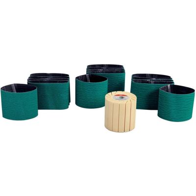 Fein, Schleifmittel, Edelstahl-Set Schleifen Fläche (120, 60, 80) Fein, Schleifmittel, Edelstahl-Set Schleifen Fläche (120, 60, 80)