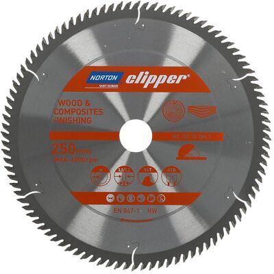 Symantec Norton Clipper, Sägeblatt, PIŁA TARCZOWA 250mm x 30mm x 96z DREWNO I KOMPOZYTY ATB (3,2 / 2,2) Symantec Norton Clipper, Sägeblatt, PIŁA TARCZOWA 250mm x 30mm x 96z DREWNO I KOMPOZYTY ATB (3,2 / 2,2)