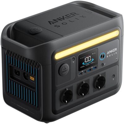 Anker Solix C800X Tragbare Powerstation - 768Wh, 1200W, LiFePO4, Campinglampe Anker Solix C800X Tragbare Powerstation - 768Wh, 1200W, LiFePO4, Campinglampe