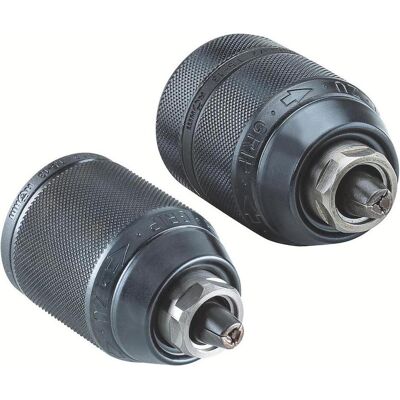 Röhm, Zubehör Bohrer, Schlüsselloses Bohrfutter EXTRA80-RV, Grösse 10, Aufnahme 1/2"-20, Metall Röhm, Zubehör Bohrer, Schlüsselloses Bohrfutter EXTRA80-RV, Grösse 10, Aufnahme 1/2"-20, Metall
