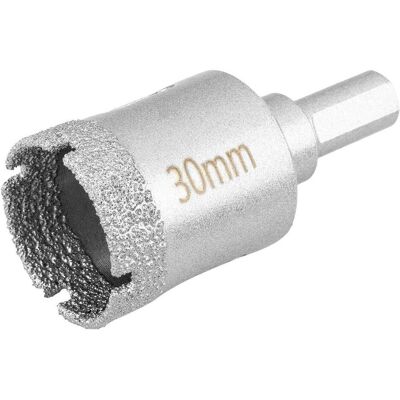 Graphite, Lochsäge, Diamant-Lochsäge 30 mm (30 mm) Graphite, Lochsäge, Diamant-Lochsäge 30 mm (30 mm)
