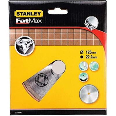 Stanley Modell sta38007-xj - Diamantscheibe - 125mm - Feine Schnitte Fliesen & Platten Stanley Modell sta38007-xj - Diamantscheibe - 125mm - Feine Schnitte Fliesen & Platten