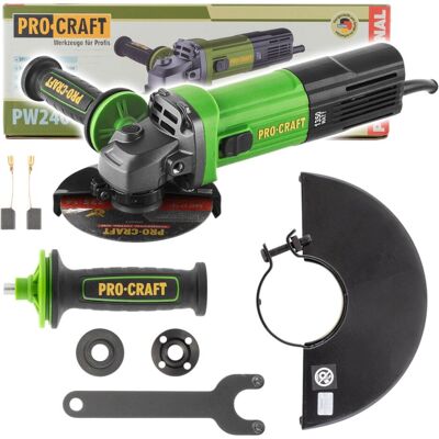 Procraft, Winkelschleifer, PW2400ES Winkelschleifer 1350 Watt 125 mm (125 mm) Procraft, Winkelschleifer, PW2400ES Winkelschleifer 1350 Watt 125 mm (125 mm)