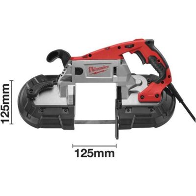 BEZ, Dekupiersäge + Bandsäge, BS125 220-240V Pila tasmowa Milwaukee (Bandsäge) BEZ, Dekupiersäge + Bandsäge, BS125 220-240V Pila tasmowa Milwaukee (Bandsäge)