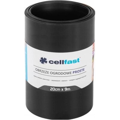 Cellfast, Kompressor, RASENKANTE 20X9M 30-233H Schwarz Cellfast, Kompressor, RASENKANTE 20X9M 30-233H Schwarz