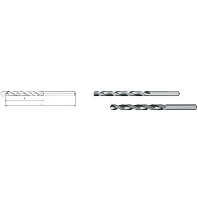 Elmag, Bohrereinsatz, - HSS Co5-Spiralbohrer DIN 340 Ø 14,0 mm lang (14 Millimeter) Elmag, Bohrereinsatz, - HSS Co5-Spiralbohrer DIN 340 Ø 14,0 mm lang (14 Millimeter)