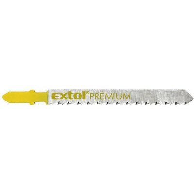 Extol, Sägeblatt, Säbelsägeblätter 5 Stk., 75 x 2,5 mm, BOSCH-Griff, HCS Extol, Sägeblatt, Säbelsägeblätter 5 Stk., 75 x 2,5 mm, BOSCH-Griff, HCS
