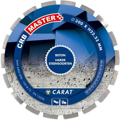 Carat, Sägeblatt, Diamantzaag Beton 350X20,00Mm, Crb Master Carat, Sägeblatt, Diamantzaag Beton 350X20,00Mm, Crb Master