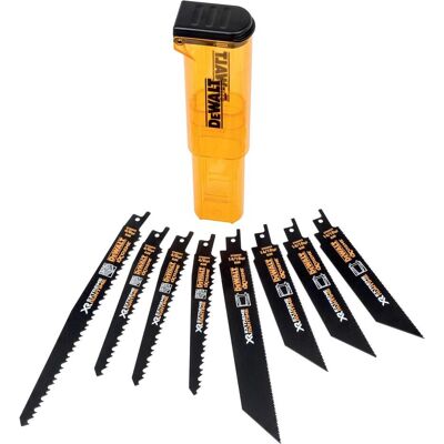DeWalt, Sägeblatt, SäbelsägeblattSet 8tlg. DeWalt, Sägeblatt, SäbelsägeblattSet 8tlg.