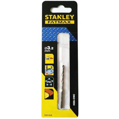 Stanley Bohrereinsatz, BULLET 3,2 KA. Länge 65mm (3,2 Millimeter) Stanley Bohrereinsatz, BULLET 3,2 KA. Länge 65mm (3,2 Millimeter)