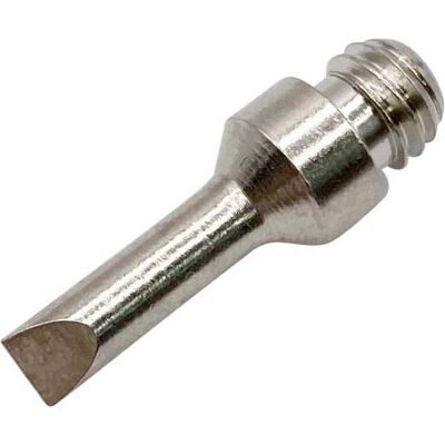 TOOLCRAFT T02 Lötspitze - Meißelform, 7mm, 22mm Länge TOOLCRAFT T02 Lötspitze - Meißelform, 7mm, 22mm Länge