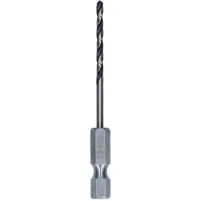 Bosch Professional Zubehör, Bohrereinsatz, Metal HSS HEX PointTeQ Spiralbohrer, 2,5x30x69mm (2,5 Millimeter) Bosch Professional Zubehör, Bohrereinsatz, Metal HSS HEX PointTeQ Spiralbohrer, 2,5x30x69mm (2,5 Millimeter)