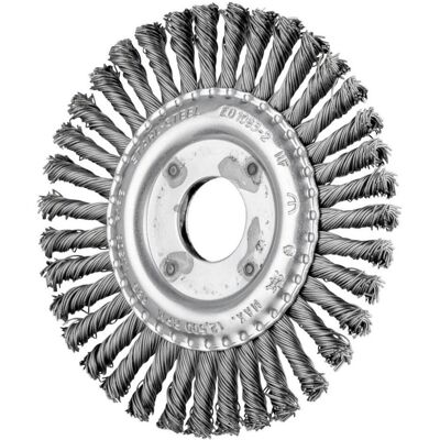 Pferd, Schleifmittel, Rundbürste RBG 11506/22,2 PIPE ST 0,50 Ø 115 mm Drahtstärke 0,5 mm Stahl 6 mm 12500 min-¹ Pferd, Schleifmittel, Rundbürste RBG 11506/22,2 PIPE ST 0,50 Ø 115 mm Drahtstärke 0,5 mm Stahl 6 mm 12500 min-¹