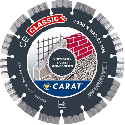 Carat, Sägeblatt, CEC1509000 Diamanttrennscheibe Universal CE Classic 150 x 22,23 mm Carat, Sägeblatt, CEC1509000 Diamanttrennscheibe Universal CE Classic 150 x 22,23 mm