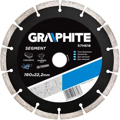 GRAPHIT 57H618 Diamanttrennscheibe - Schwerlast GRAPHIT 57H618 Diamanttrennscheibe - Schwerlast