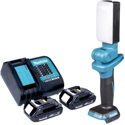 Makita, Arbeitsleuchte, DML 816 SYX Akku Arbeitsleuchte 18 V 500 lm LED + 2x Akku 1,5 Ah + Ladegerät (500 lm) Makita, Arbeitsleuchte, DML 816 SYX Akku Arbeitsleuchte 18 V 500 lm LED + 2x Akku 1,5 Ah + Ladegerät (500 lm)
