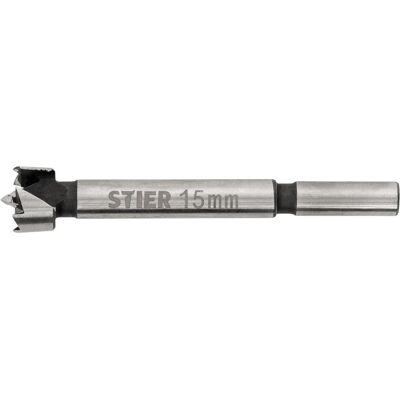Stier, Bohrereinsatz, Forstnerbohrer 15 mm (15 Millimeter) Stier, Bohrereinsatz, Forstnerbohrer 15 mm (15 Millimeter)