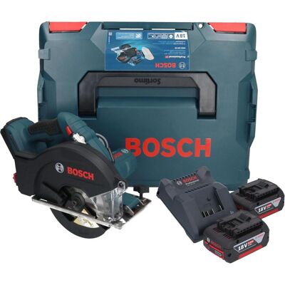 Bosch Professional, Handkreissäge, GKM 18V-50 Professional Akku Metall Handkreissäge 18 V 136 mm Brushless + 2x Akku 4,0 Ah + Bosch Professional, Handkreissäge, GKM 18V-50 Professional Akku Metall Handkreissäge 18 V 136 mm Brushless + 2x Akku 4,0 Ah +