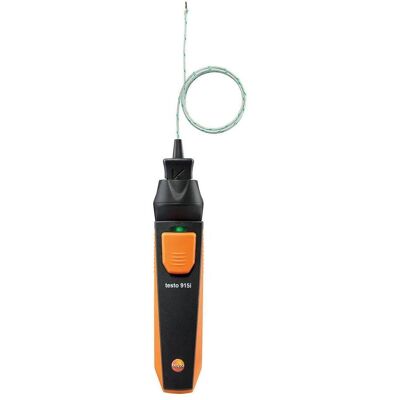 Testo, Detektor, Temperaturfühler 20 bis +50 °C mit Bluetooth Anbindung an phones, flexiblem Fühler Testo, Detektor, Temperaturfühler 20 bis +50 °C mit Bluetooth Anbindung an phones, flexiblem Fühler