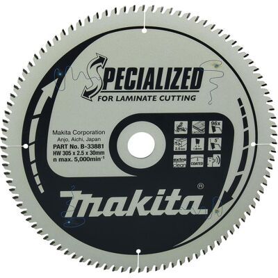 Makita, Sägeblatt, SPECIALIZED Sägeb.305x30x96Z Makita, Sägeblatt, SPECIALIZED Sägeb.305x30x96Z