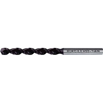 Ruko, Bohrereinsatz, 10x Spiralbohrer DIN 338 TL 3000 TiAlN HSS Ø 2,2 mm (2,2mm) Ruko, Bohrereinsatz, 10x Spiralbohrer DIN 338 TL 3000 TiAlN HSS Ø 2,2 mm (2,2mm)