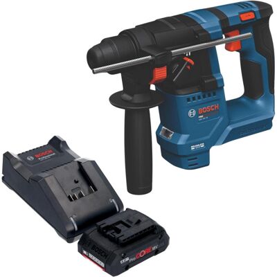 Professional, Bohrmaschine + Akkuschrauber, Bosch GBH 18V-18 Professional Akku Bohrhammer 18 V 1,5 J SDS plus Brushless + 1x ProCORE Akku 4,0 (Bohrhammer) Professional, Bohrmaschine + Akkuschrauber, Bosch GBH 18V-18 Professional Akku Bohrhammer 18 V 1,5 J SDS plus Brushless + 1x ProCORE Akku 4,0 (Bohrhammer)