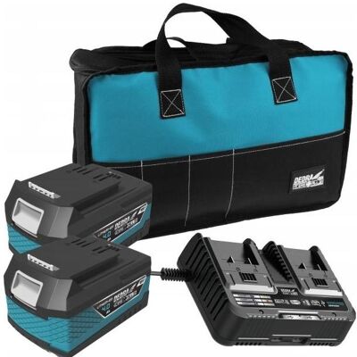 Dedra, Werkzeugakku + Ladegerät, SAS+ALL Zubehörset DED7030G04 (18 V) Dedra, Werkzeugakku + Ladegerät, SAS+ALL Zubehörset DED7030G04 (18 V)