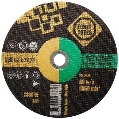 Forte tools, Sägeblatt, CUTTING BLADE 230X3,0X22,23 MM FORTE TO Forte tools, Sägeblatt, CUTTING BLADE 230X3,0X22,23 MM FORTE TO