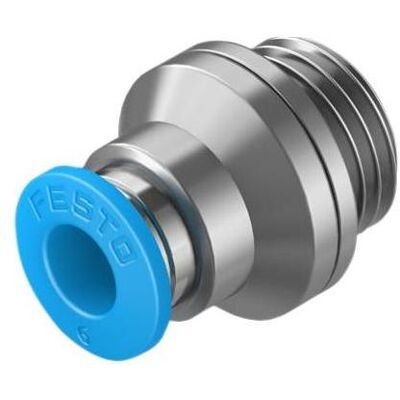 Festo, Zubehör Befestigungstechnik, Push-in Fitting, Male G1/4, 6mm, Hex Festo, Zubehör Befestigungstechnik, Push-in Fitting, Male G1/4, 6mm, Hex