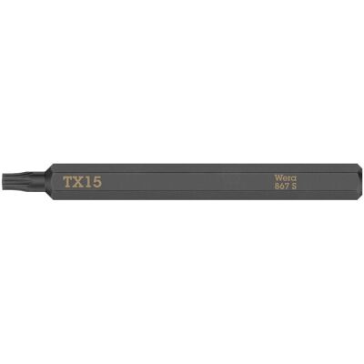 Wera, Bits, 867 S TX 15 x 70 mm (Innensechsrund TX) Wera, Bits, 867 S TX 15 x 70 mm (Innensechsrund TX)