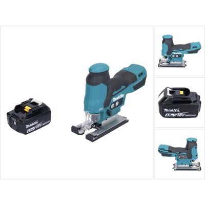 Makita, Stichsäge, DJV 185 M1 Akku Pendelhubstichsäge 18 V Brushless + 1x Akku 4,0 Ah - ohne Ladegerät Makita, Stichsäge, DJV 185 M1 Akku Pendelhubstichsäge 18 V Brushless + 1x Akku 4,0 Ah - ohne Ladegerät